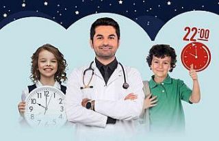 Egekent Hastanesinden çalışan aileler ve çocuklar...