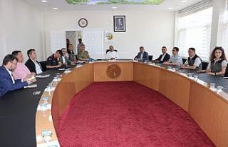 Eğirdir’de Orman yangınları ile mücadele toplantısı...