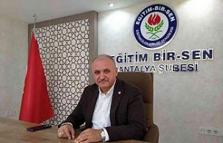 Eğitim Bir Sen Antalya Şube Başkanı Miran: “Tazminat...