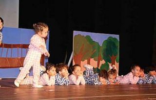 Ekolojik Kreş’te yıl sonu coşkusu