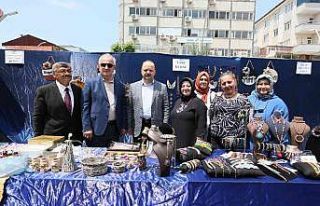 El emeği göz nuru eserler Derince’de görücüye...