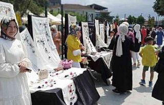 El emeği göz nuru ürünler görücüye çıktı