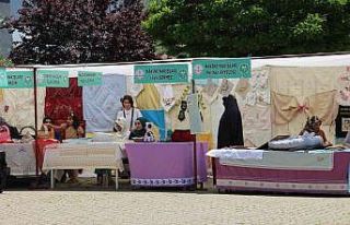 El emeği göz nuru ürünler sergilendi