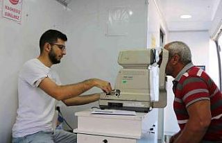 Elazığ’da görev yapan personele sağlık taraması