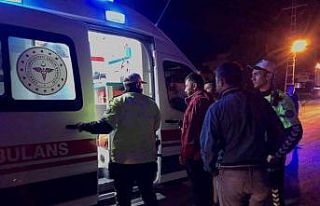 Elektrikli bisikletten düşen sürücü yaralandı