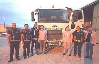 Emet Belediyesi’nden Marmaris yangınına araç...