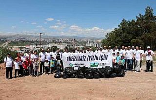 Enerji çalışanları, ‘temiz çevre’ için buluştu