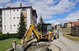 Erzincan’da üst yapı çalışmalarına devam ediyor