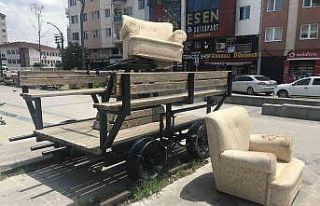 Eskişehir’de ilginç görüntü