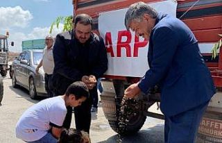 Eskişehir’de yılın ilk arpası borsada