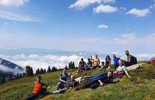 Eskişehirli sporcular hafta sonunu Uludağ’ın...