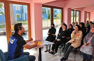 Ev hanımlarına afet eğitimi