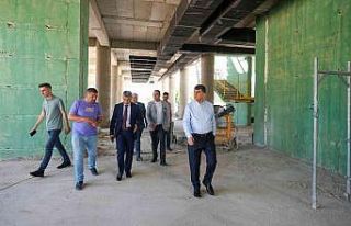 Fadıloğlu, Şehitkamil Sahnesini yerinde inceledi
