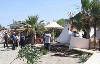 Fethiye’de imara aykırı yapıların yıkımına...