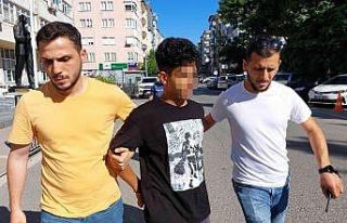 Gaspçı polisin kovalamacası sonucu yakalandı