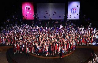 GAÜN Fen Edebiyat Fakültesi mezunlarını uğurladı