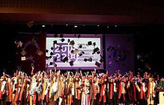 GAÜN Sosyal Bilimler MYO’da mezuniyet sevinci