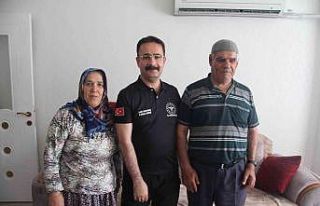 Gaziantep İl Sağlık Müdürü’nden şehit ailesine...