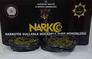 Gaziantep’te 9 kilo esrar ele geçirildi