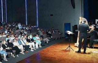 Gaziantep’te dünyaca ünlü Türk arpist ve flüt...