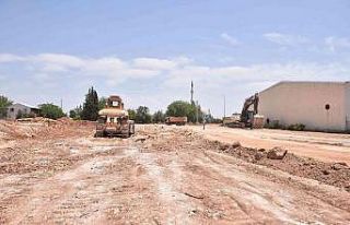 Gaziler Sanayi Sitesi’ne yeni yollar yapılıyor