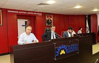 Gebze Belediyesi’nin haziran ayı meclisinin 1....
