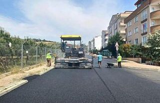 Gebze’de asfalt serim çalışmaları sürüyor