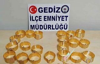 Gediz’de kuyumcuları dolandırmaya çalışan 2...