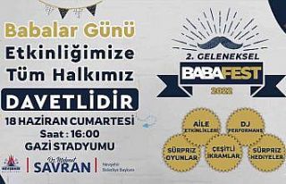 Geleneksel ’2. babafest’ 18 Haziran Cumartesi...