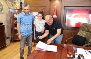 Genç atlet, Yahşihan Belediyesi adına yarışacak