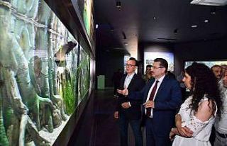 Genç, turizmcilere Trabzon Akvaryumu gezdirdi