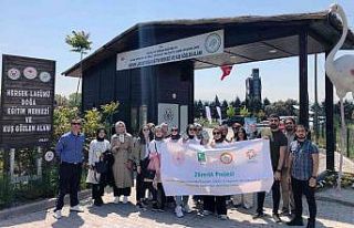 Genç Yeşilay, Hersek Lagününü gezdi