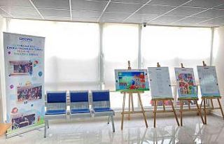 Genç yeteneklerin eserleri OEDAŞ’ta sergileniyor