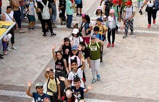Geri dönüşüm temalı Çevre Çocuk Şenliği düzenlendi