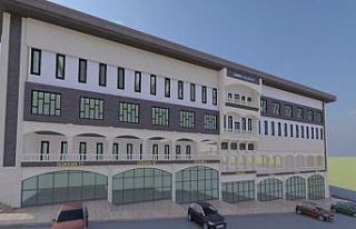 Geylani Mahallesine yapılan dev tesiste sona doğru