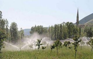 Gez göledi tarım arazilerine can suyu oluyor