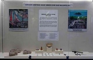 Giresun Adası’ndaki buluntular müzede sergilenmeye...