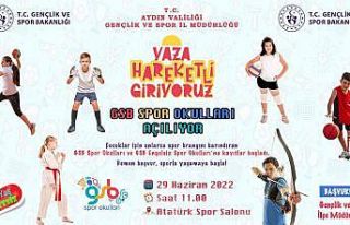 GSB Yaz Spor Okullarına kayıtlar başladı