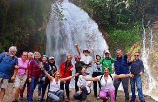 Gümüşhane dağlarına hayran kaldılar