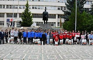 Gümüşhane’de şampiyon öğrenciler ödüllendirildi