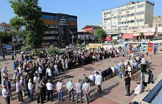 Hacı adaylarını başkanlar uğurladı