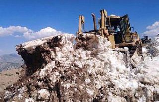 Hakkari 3 bin 500 rakımda zorunlu su çalışması