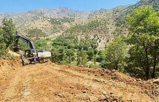 Hakkari’nin Romtik Mezrası yeni yoluna kavuşuyor