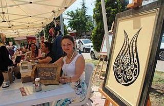 Halk Eğitim Merkezi kursiyerleri maharetlerini sergiledi