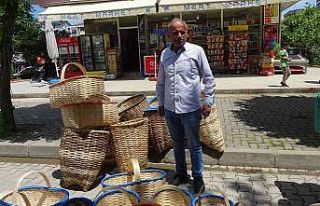 Hasat öncesi fındık sepetleri satışları başladı