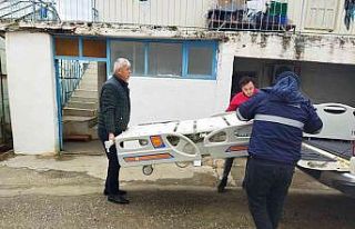 Hasta yatağı hizmetinden 2 bin 510 kişi yararlandı