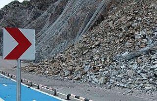 Hatay’da heyelan