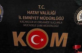 Hatay’da tarihi eser operasyonu