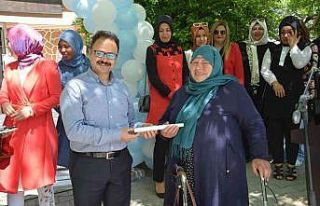 Hayalinden vazgeçmedi 69 yaşında okuma-yazma öğrendi