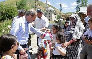 Heybetepe’de köy içi yollar tarihinde ilk kez...